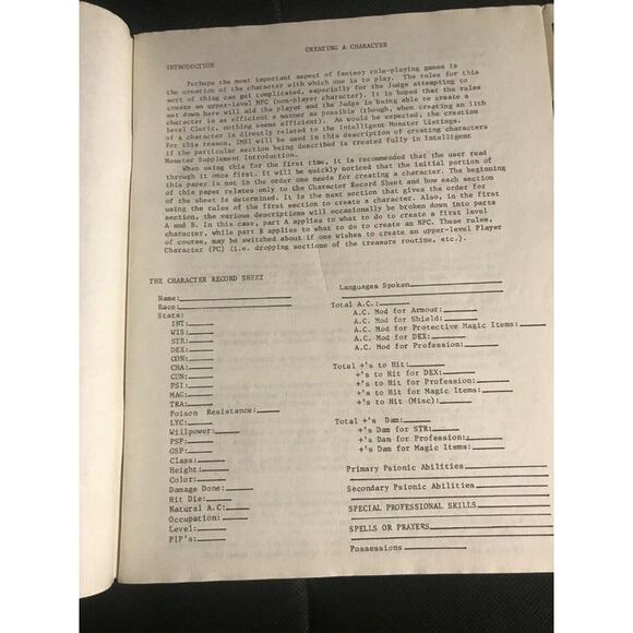 Dungeons & Dragons Judges Guild Field Guide to Encounters Vol 1 & 2 Vintage RPG - Picture 5 of 11